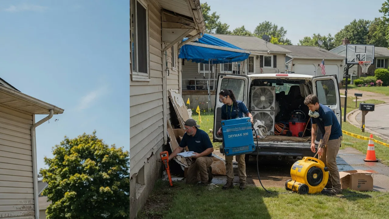 Ceiling Leak Cleanup in Mount Victoria, MD near me